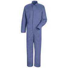 NEW Red Kap Men's Button Front Cotton Work Coveralls - 4 colors - CC16 Uniform