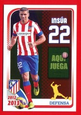 ATLETICO MADRID 2012-2013 Panini - Figurina-Sticker n. 91 - INSUA
