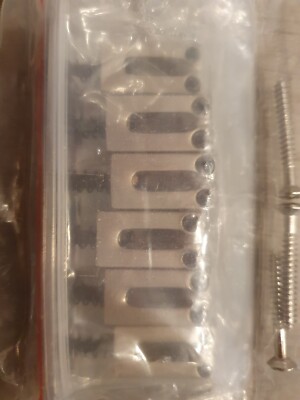 Wilkinson WOF01 Stratocaster Telecaster Through Body Bridge Chrome