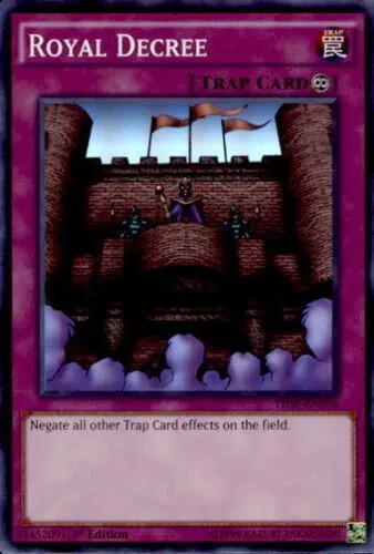 Royal Decree THSF-EN058 Unlimited Super Rare Light Play Yu-Gi-Oh! DNA GAMES - Picture 1 of 1