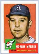 MORRIS MARTIN 1991 TOPPS ARCHIVES '53 NO 227 NRMINT+          57262