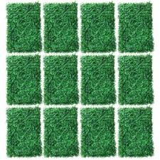 60x40cm Artificial Plant Wall Fence Greenery Panel Decor Foliage Hedge Grass Mat