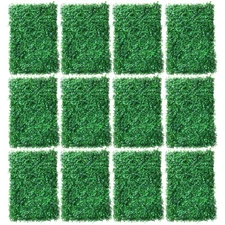 60x40cm Artificial Plant Wall Fence Greenery Panel Decor Foliage Hedge Grass Mat