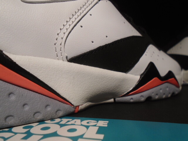 NIKE AIR JORDAN VII 7 RETRO GG WHITE BLACK HOT LAVA INFRARED
