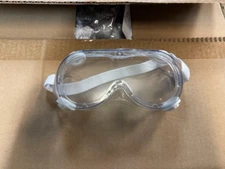 3-NEW MAGICARE Safety Protective Goggles Clear Anti-fog Adjustable GO-0130-PG001