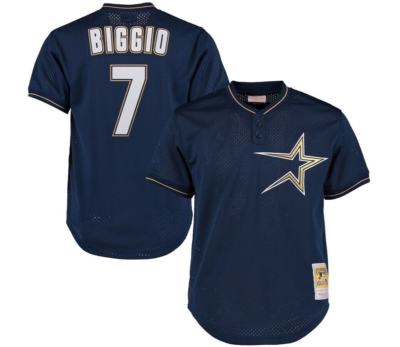 MLB Mitchell & Ness Houston Astros #7 Baseball Jersey New Mens