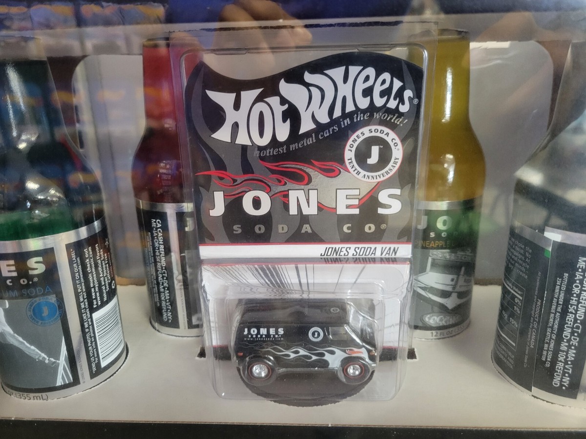 2006 JONES SODA COMPANY 10th Anniversary Set - HOT WHEELS