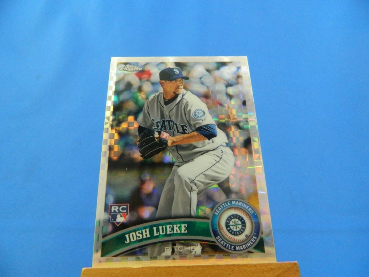 Josh Lueke Topps Chrome 2011 X-Fractor Xfractor RC Rookie | eBay