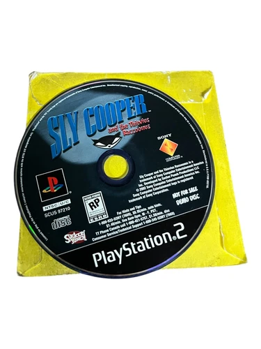 Sony PlayStation 2 PS2 Disc Only Sly Cooper and the Thievius Raccoonus DEMO Disc