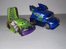 Disney Pixar Cars Diecast 1:55 Lot Snot Rod And DJ