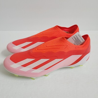 Adidas X Crazyfast Elite FG Soccer Cleats IG0611 Size 11 Solar Red