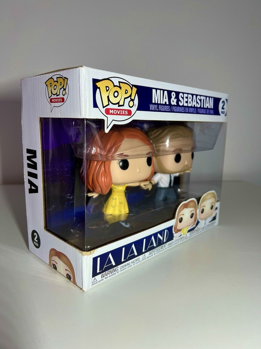 Funko Pop! La La Land Mia & Sebastian 2 Pack VAULTED Vinyl Figure
