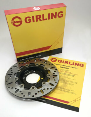 TRIUMPH T140 T150 T160 SCHWIMMENDE BREMSSCHEIBE ROTOR 74-82 37-4136 37-7175 37-4275/G