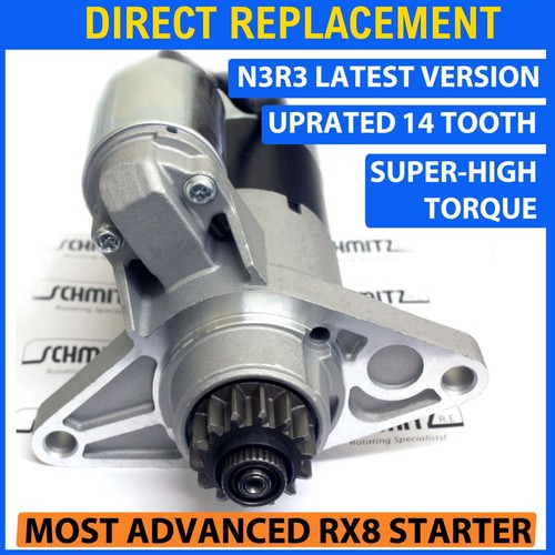 fits MAZDA RX8 STARTER MOTOR 20032012 NEW HEAVY DUTY 14 TOOTH SUPER HI