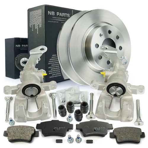 Frankberg Bremsscheiben + Bremsbeläge Für Fiat Punto - Komplettset Hinterachse