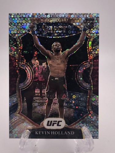 Kevin Holland [Disco] #37 2021 Panini Select UFC card