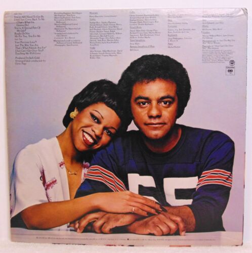 Johnny Mathis & Deniece Williams–That's What Friends Are For 1978 Columbia LP EX - Picture 2 of 6