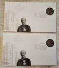 Canada Stamps 2 FDC The 100th Anniversary Of The Royal Canadian Mint 1908-2008