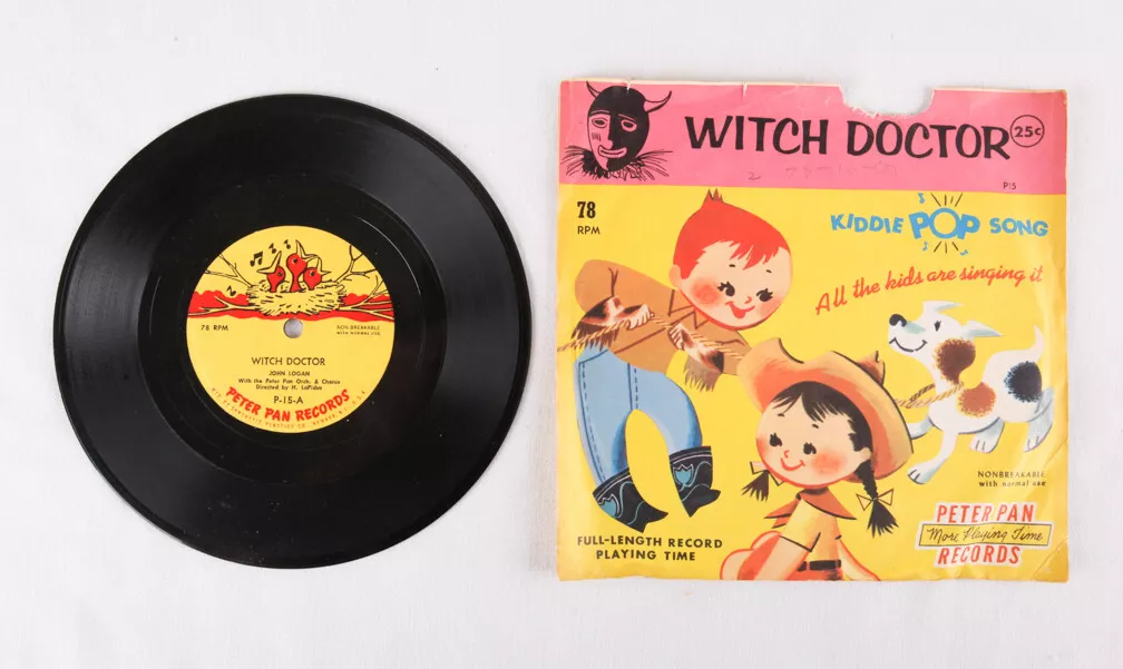 Frontier risk personality Witch Doctor, Kiddie Pop Song, Peter Pan Records, The Crewmen, 7" 78 rpm, VG | eBay Frontier risk personality Witch Doctor, Kiddie Pop Song, Peter Pan Records, The Crewmen, 7" 78 rpm, VG | eBay