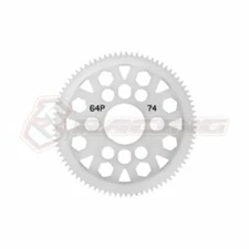 3RACING HD 64 Pitch Spur Gear 74T - 80T 1/10 RC On Off Road Car Buggy