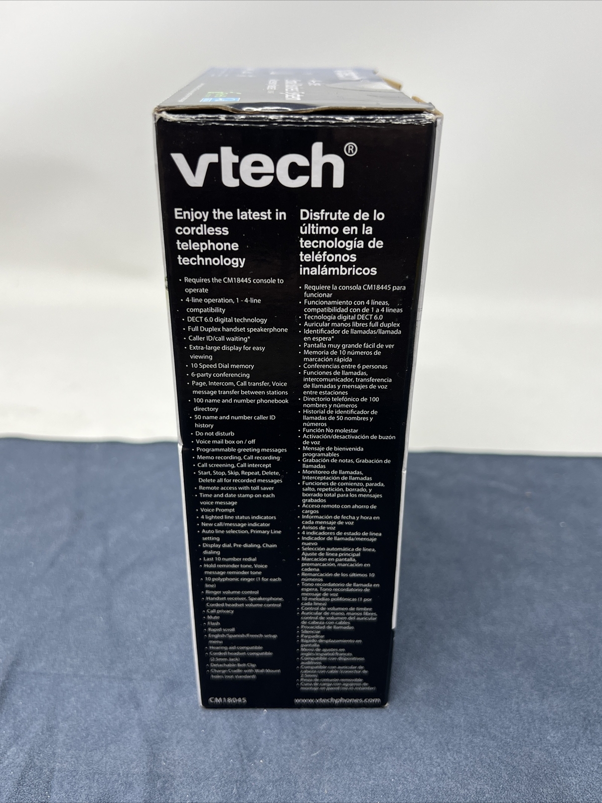 NEW VTech CM18045 4Line Small Business System Accessory Handset