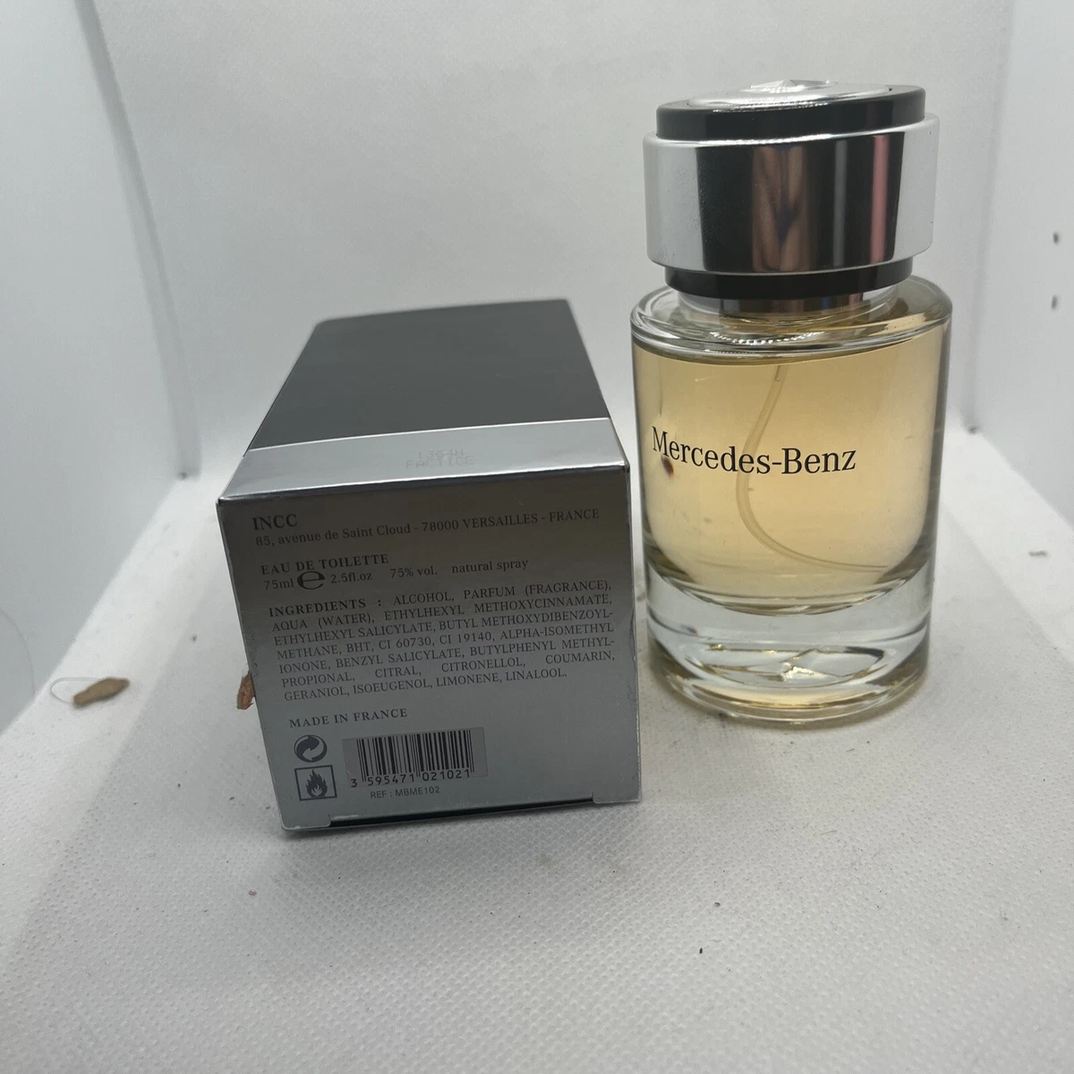MERCEDES BENZ COLOGNE For Men 2.5 oz 75ml EDT Eau De Toilette Spray Perfume
