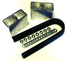 4" Rear Drop Block/U-Bolt Lowering Kit Fits (95-04) Toyota Tacoma