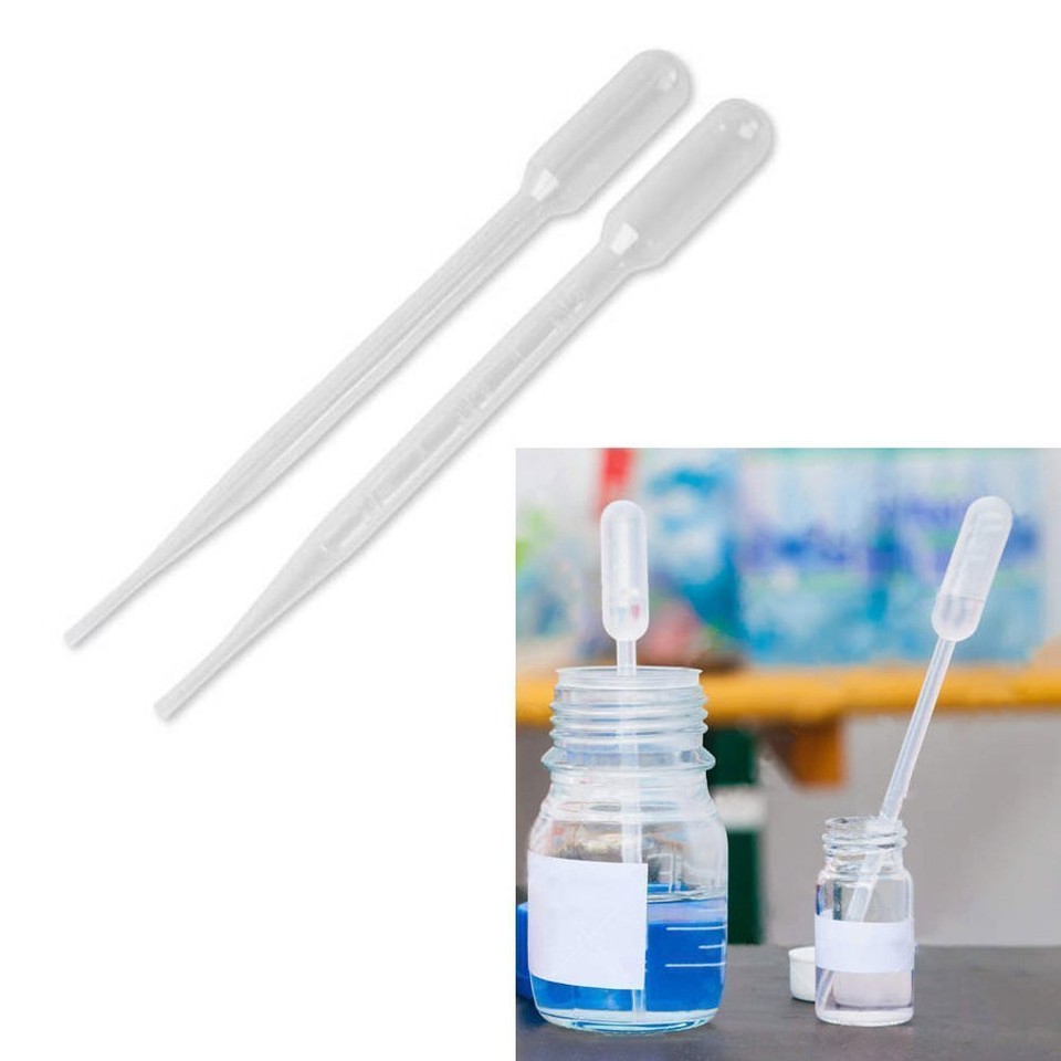300 Pack 3ML Plastic Transfer Pipettes Eye Dropper eBay