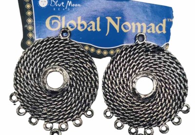 Blue Moon Global Nomad Series Gunmetal Chandelier Earring Findings Qty: 1 Set