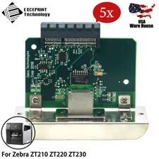 5pcs Network Card for Zebra ZT210 ZT220 ZT230 Internal Ethernet P1038204-101