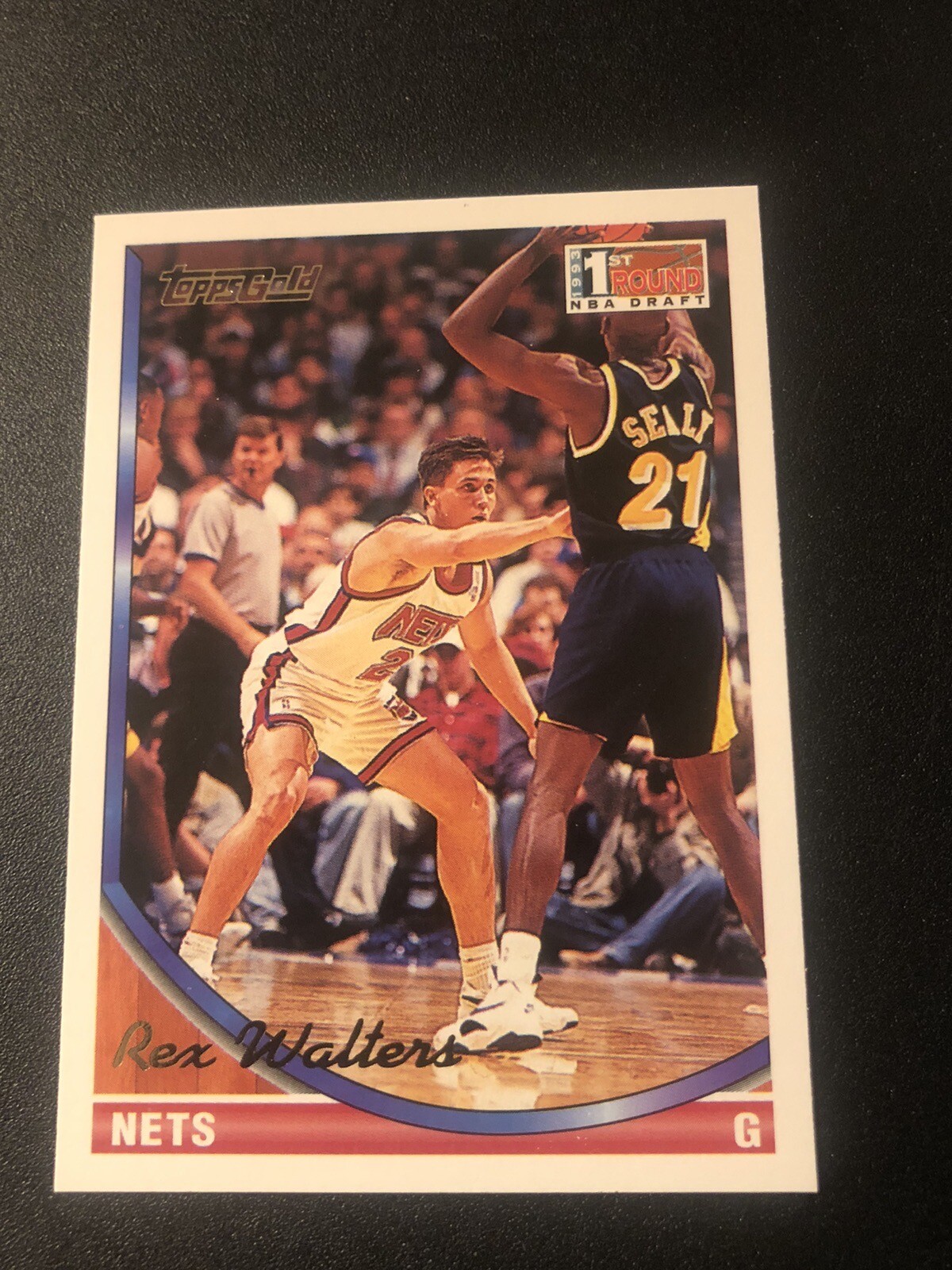 1993-94 Topps Gold Rex Walters #359 Rookie RC