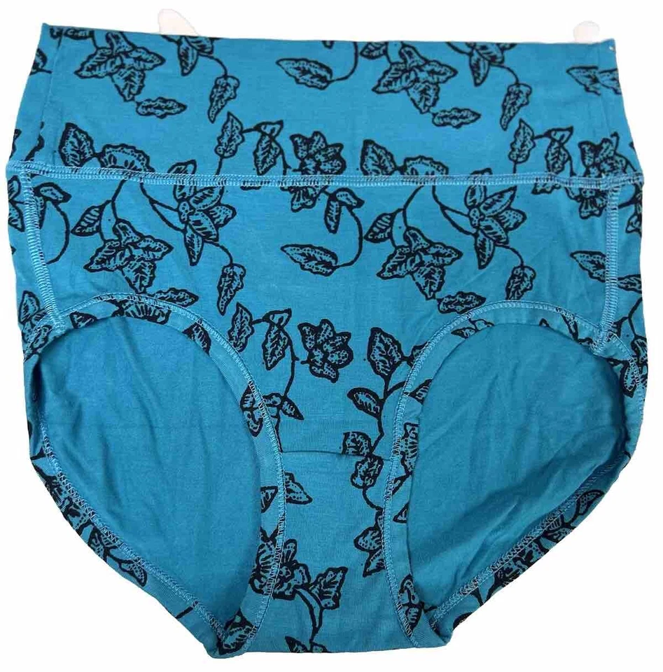 Ropa interior azul cielo bambú para mujer talla pequeña azul modal comodidad suave NUEVO Foto 2 de 4