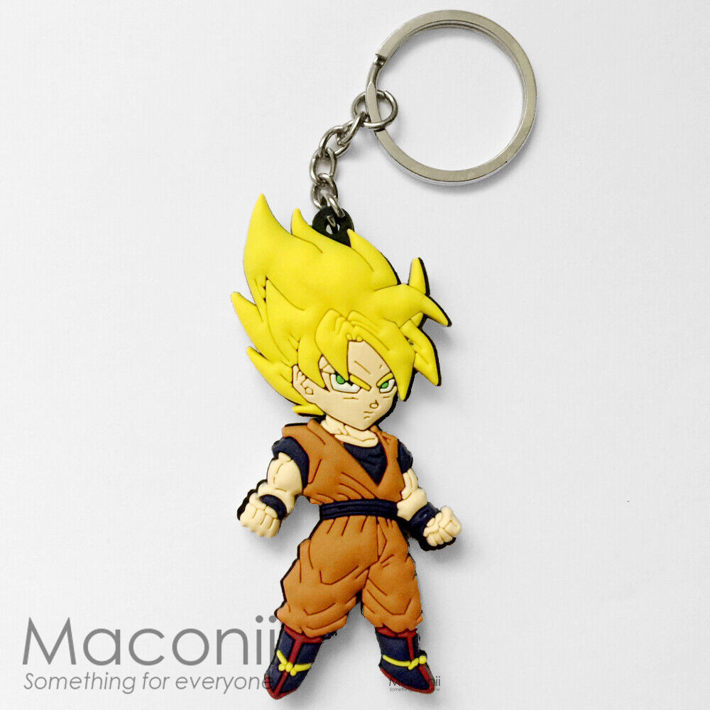 Super Saiyan Vegeto Keyring - Dragon Ball Z GT Goku Vegeta Phone Charm  Strap