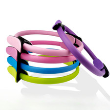 Pilates Ring Yoga Fitness Double Handled Übung Kreis Gym Widerstand Rad