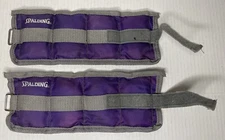 SPALDING Adjustable Ankle Weights - 2LB Pair- 16 oz each - Vintage