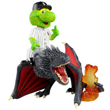 Southpaw Chicago White Sox Game of Thrones Mascot on Fire Dragon Bobblehead MLB
