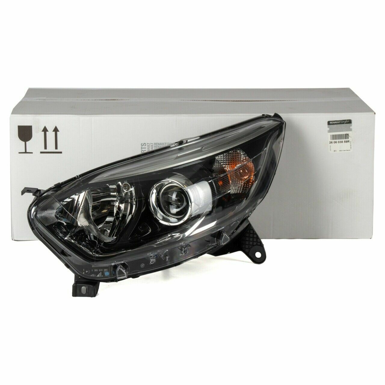 Phare avant gauche Renault Captur pour reparation carrosserie suite choc