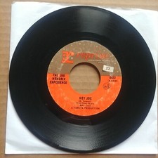 THE JIMI HENDRIX EXPERIENCE Hey Joe/51st Anniversary 45 7" CLASSIC PSYCH ROCK