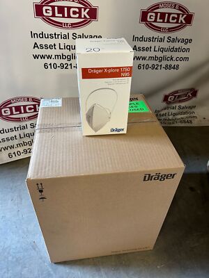 Drager X-plore 1750 N95 Particulate Respirator Dust Mask, Case of 360, Wrapped