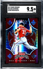 2019 Panini Crusade #25 Max Scherzer HYPER PRIZM /299 SGC 9.5