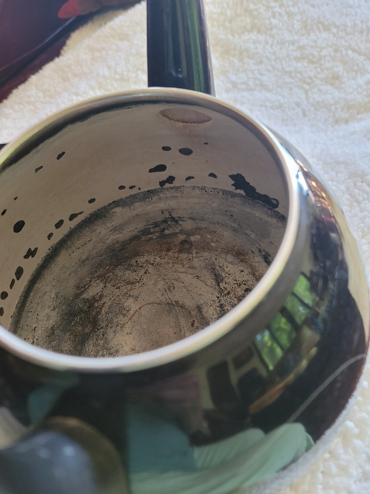 Vintage Kamenstein Metal Black Cat Tea Kettle With No Whistle eBay