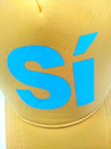 Si (sí) Unisex Tipo Espuma de Camionero Sombrero Snapback ~ ¡Revelación de Género Fiesta Niño! - Imagen 2 de 8