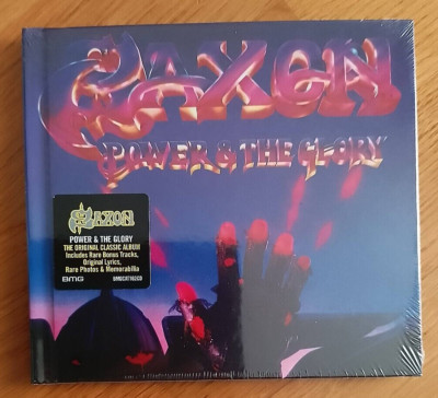 Saxon - Power & The Glory (CD Album) incl. Bonus Tracks ''Mediabook Edition''