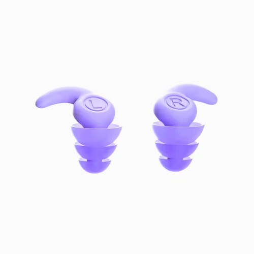 UK Noise Cancelling Comfortable 3 Layer Earplugs 40db Ear Plugs for Sleep/work - Picture 4 of 20