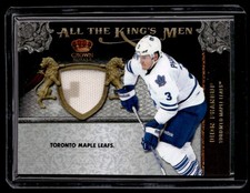 2011-12 Panini Crown Royale All The Kings Men Memorabilia Dion Phaneuf Toronto