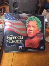 Chia Pet Happy Barack Obama Special Edition Rare Factory Sealed 