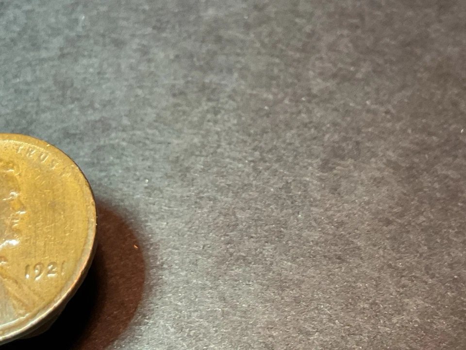 Centavo Lincoln Wheat 1921 vintage muy raro - error DDO en “Libertad” y “Fecha” Foto 4 de 4