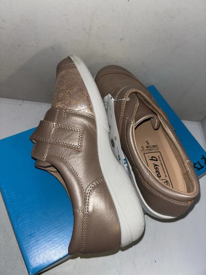 DB Easy B Owl Gold Stretch Comfort Shoes Size 5 2V New Returns 671 - Image 4 of 4