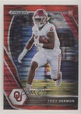 2021 Panini Prizm Draft Picks Red Pulsar Prizm Trey Sermon #123 0j3i