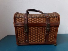 antiker Trachtenkorb Flechtkorb Korb Tracht Volkskunst Aufbewahrung